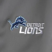 Men's Dunbrooke Charcoal Detroit Lions Sonoma Softshell Full-Zip Jacket