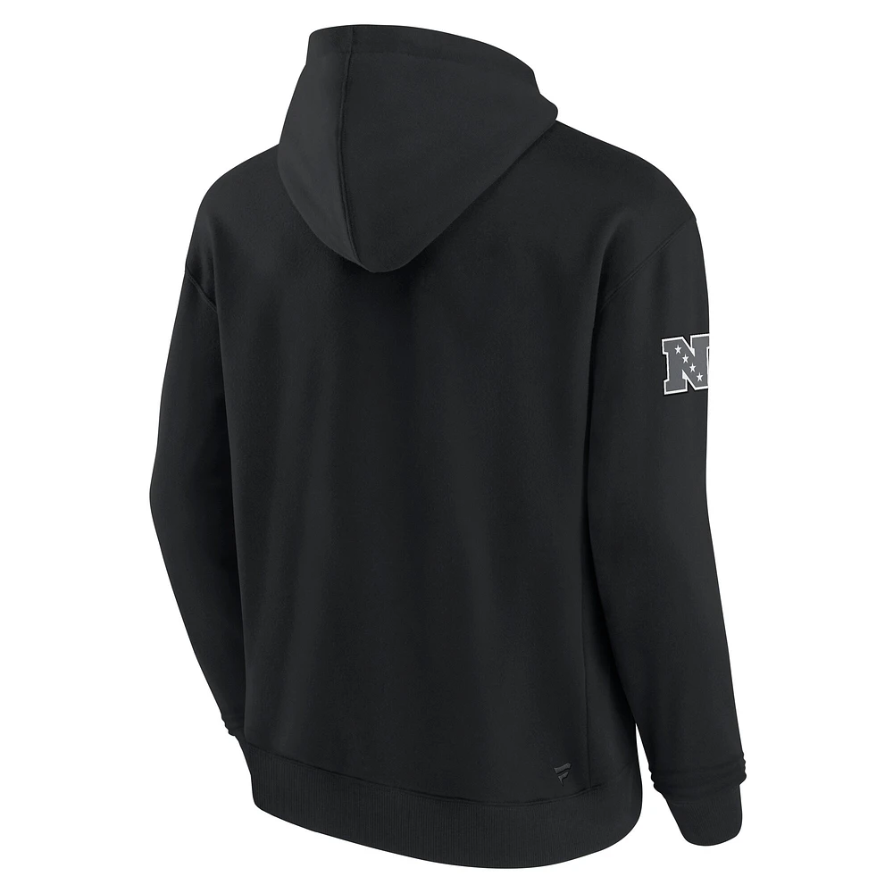 Men's Fanatics Black Detroit Lions Elements Pace Pullover Hoodie