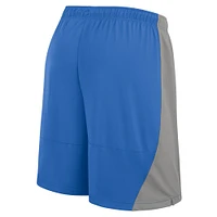 Men's Fanatics Blue Detroit Lions No Defense Shorts
