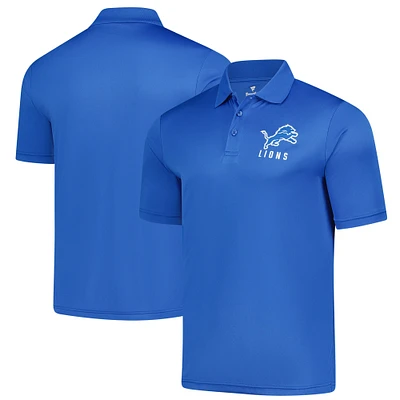 Men's Fanatics  Blue Detroit Lions Polo
