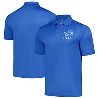 Men's Fanatics  Blue Detroit Lions Polo