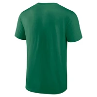 Men's Fanatics Kelly Green Detroit Lions Celtic Luck T-Shirt