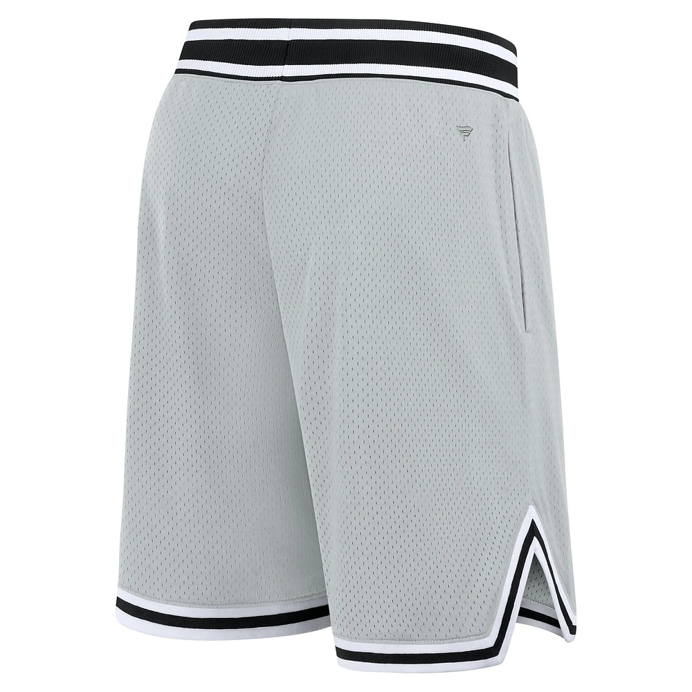 Short Fanatics pour homme Detroit Lions Elements Future Ground Silver