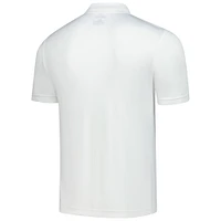 Polo Fanatics blanc pour homme des Detroit Lions