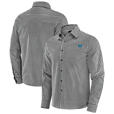 Men's J. Palmer Black Detroit Lions Dual Threat Long Sleeve Button-Up Shirt