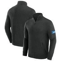 Pull zippé à quart de tour Detroit Lions J. Palmer pour homme, noir