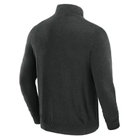 Pull zippé à quart de tour Detroit Lions J. Palmer pour homme, noir