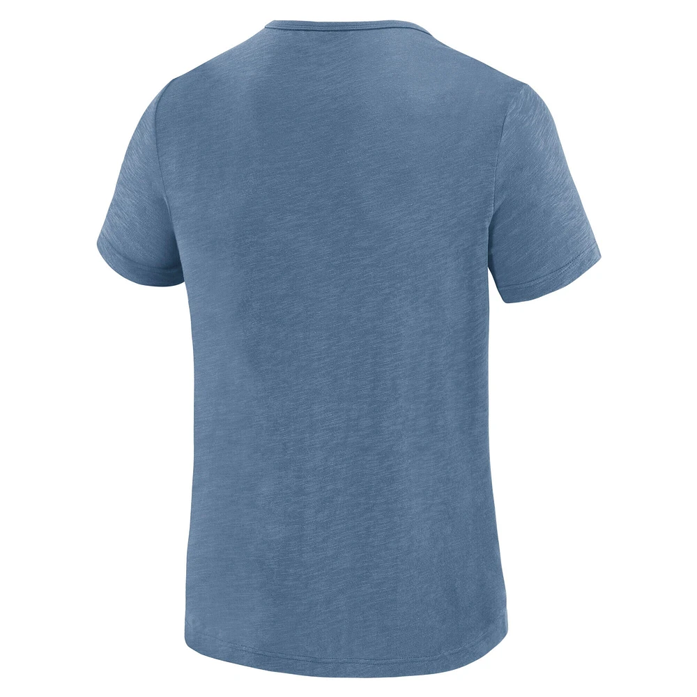 T-shirt à poche bleu J. Palmer pour homme des Lions de Détroit