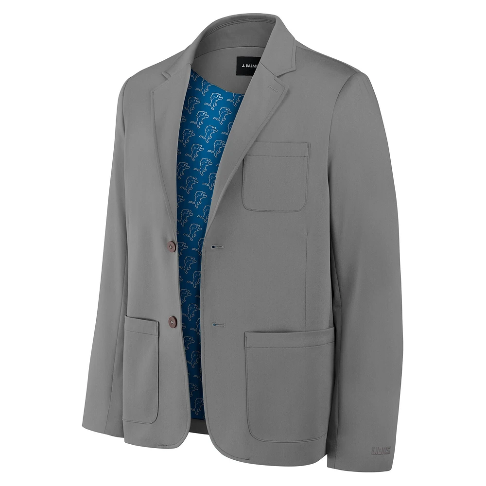 Men's J. Palmer Graphite Detroit Lions Man-In-Motion Blazer