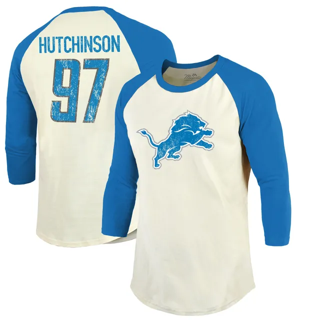 Men's Fanatics Branded Aidan Hutchinson Black Detroit Lions Big