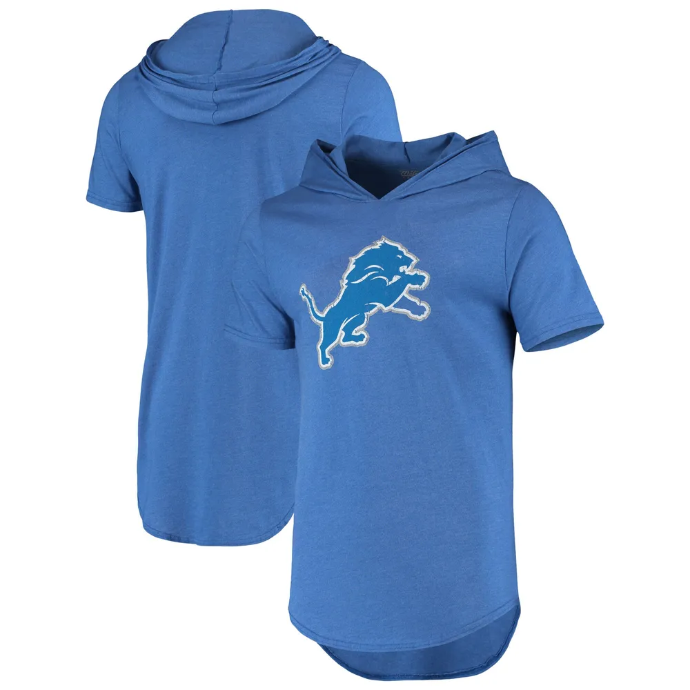 Youth Detroit Lions Blue Primary Logo Long Sleeve T-Shirt