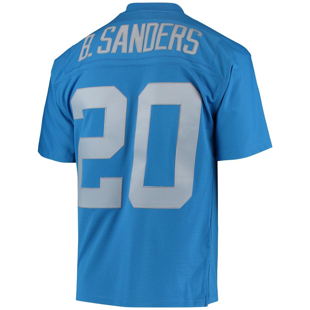 Mitchell & Ness Barry Sanders Blue Detroit Lions Legacy Replica Jersey