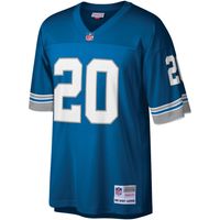 Men's Detroit Lions Barry Sanders Mitchell & Ness Blue Legacy Replica Jersey