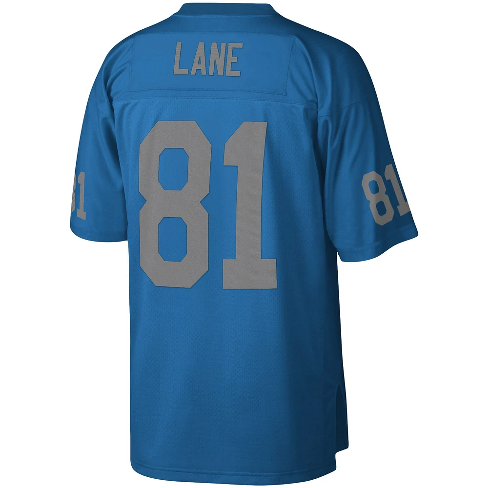 Maillot réplique Mitchell & Ness Richard Lane des Detroit Lions Legacy pour hommes, bleu