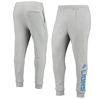 Pantalon de jogging Detroit Lions MSX by Michael Strahan gris chiné pour homme