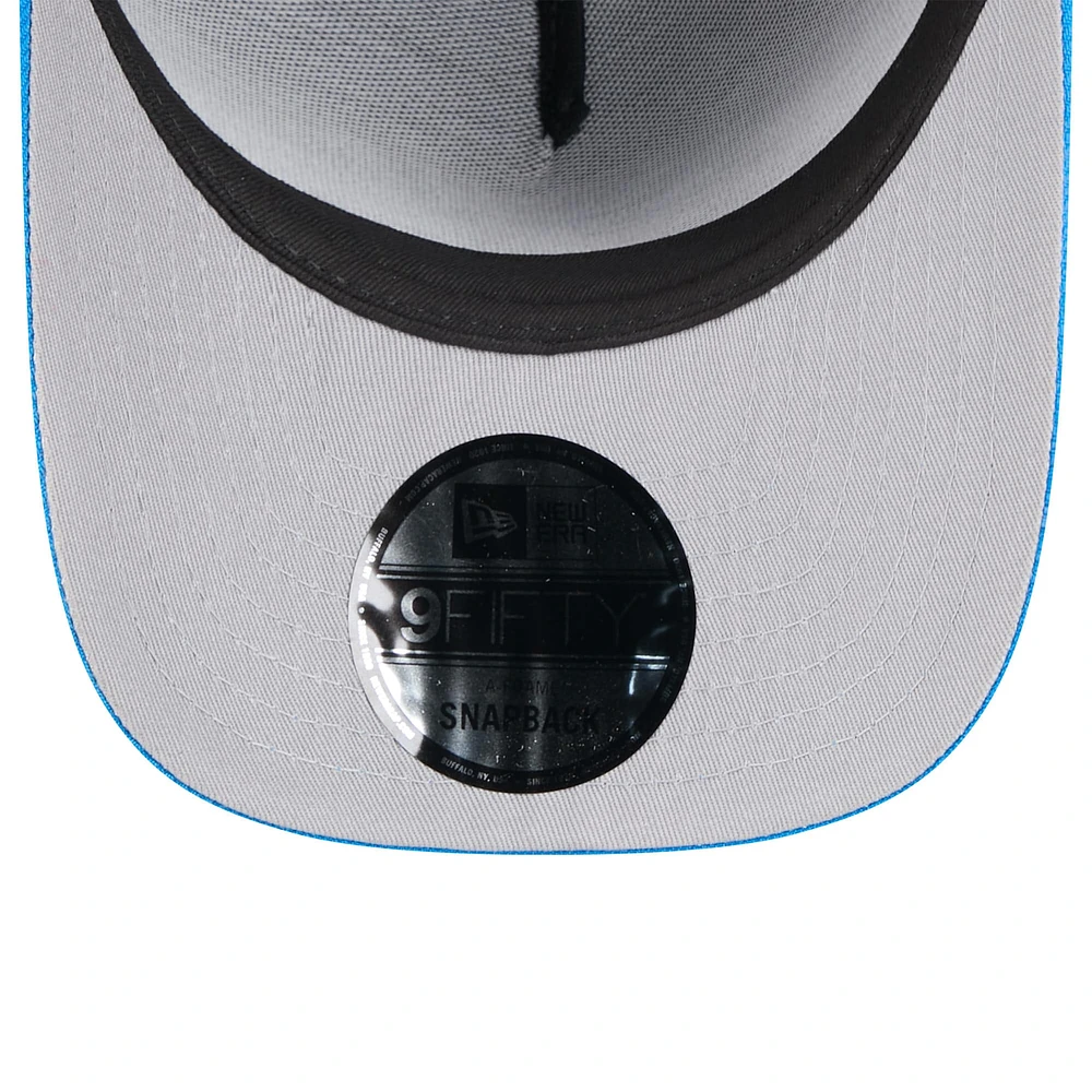 Men's New Era /Blue Detroit Lions 2025 NFL Draft 9FIFTY A-Frame Snapback Hat