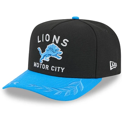 Men's New Era /Blue Detroit Lions 2025 NFL Draft 9FIFTY A-Frame Snapback Hat