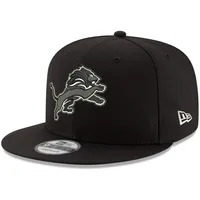 Detroit Lions New Era Camo 59FIFTY Fitted Hat - Black