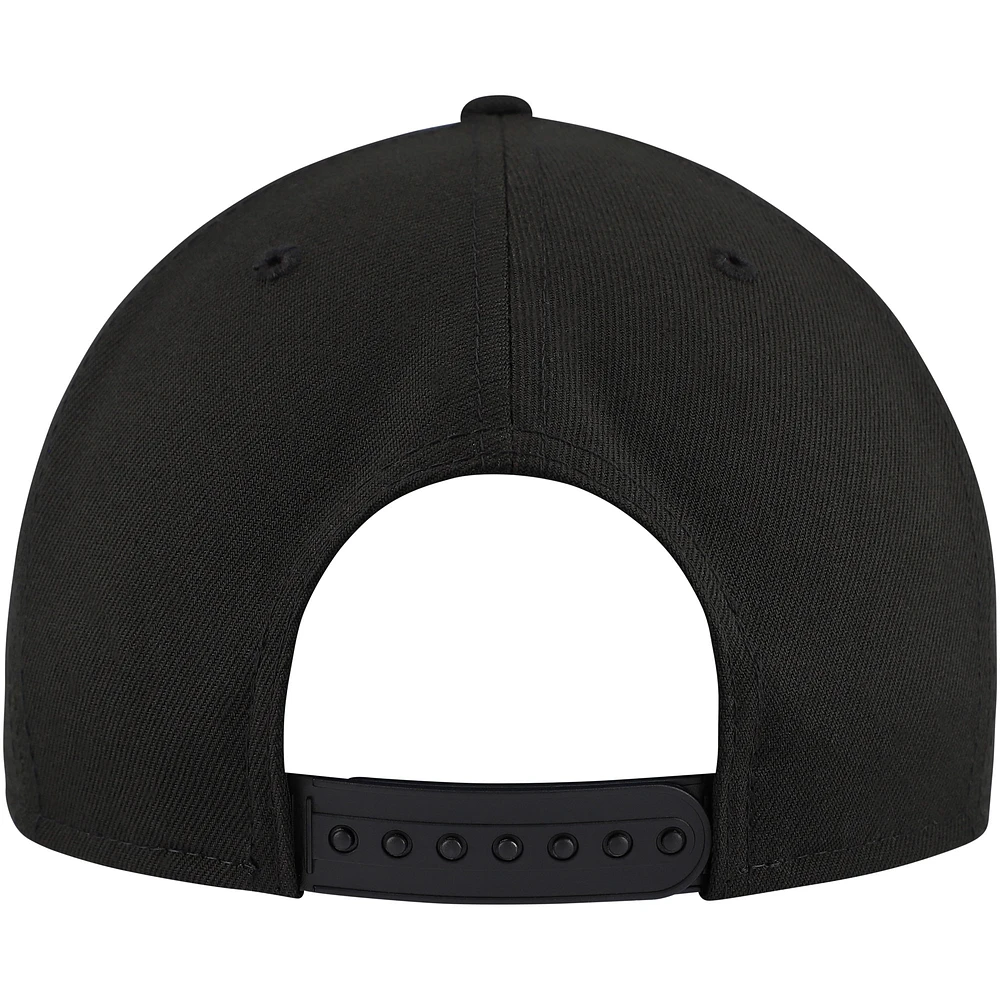 Men's New Era Black Detroit Lions Basic 9FIFTY Snapback Hat