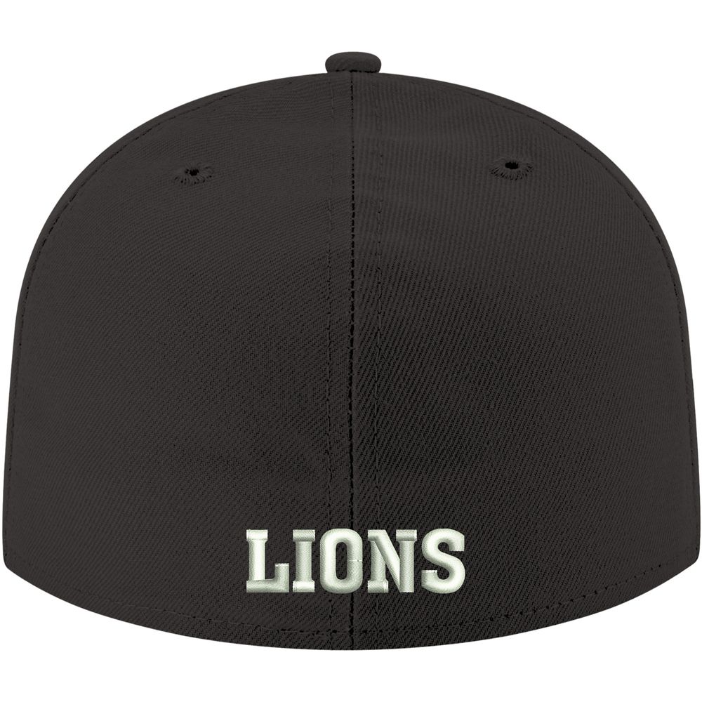 Lids Detroit Lions New Era White on 59FIFTY Fitted Hat