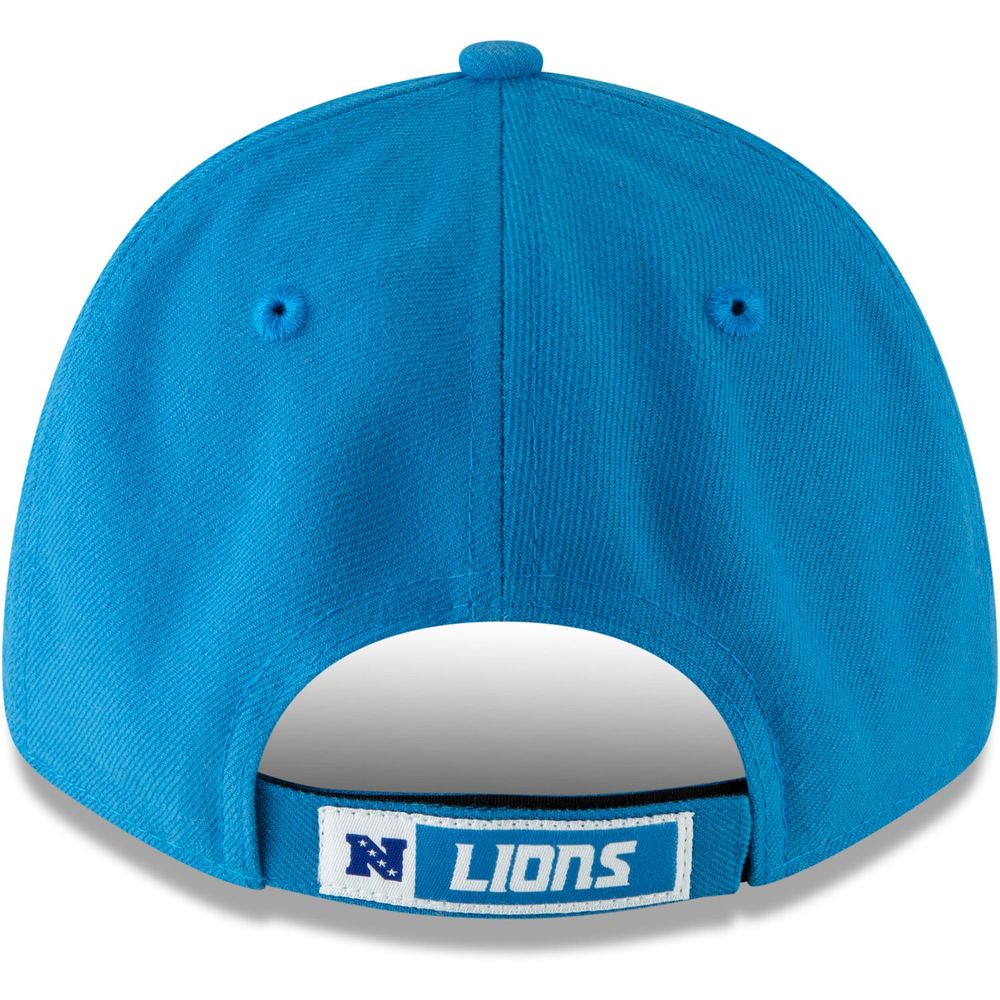 New Era Detroit Lions Blue 9Forty The League Adjustable Hat