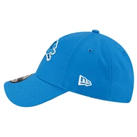 Men's New Era Blue Detroit Lions The League 9FORTY Adjustable Hat