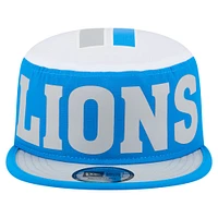 Men's New Era Blue Detroit Lions Throwback Retro Painter Snapback Hat