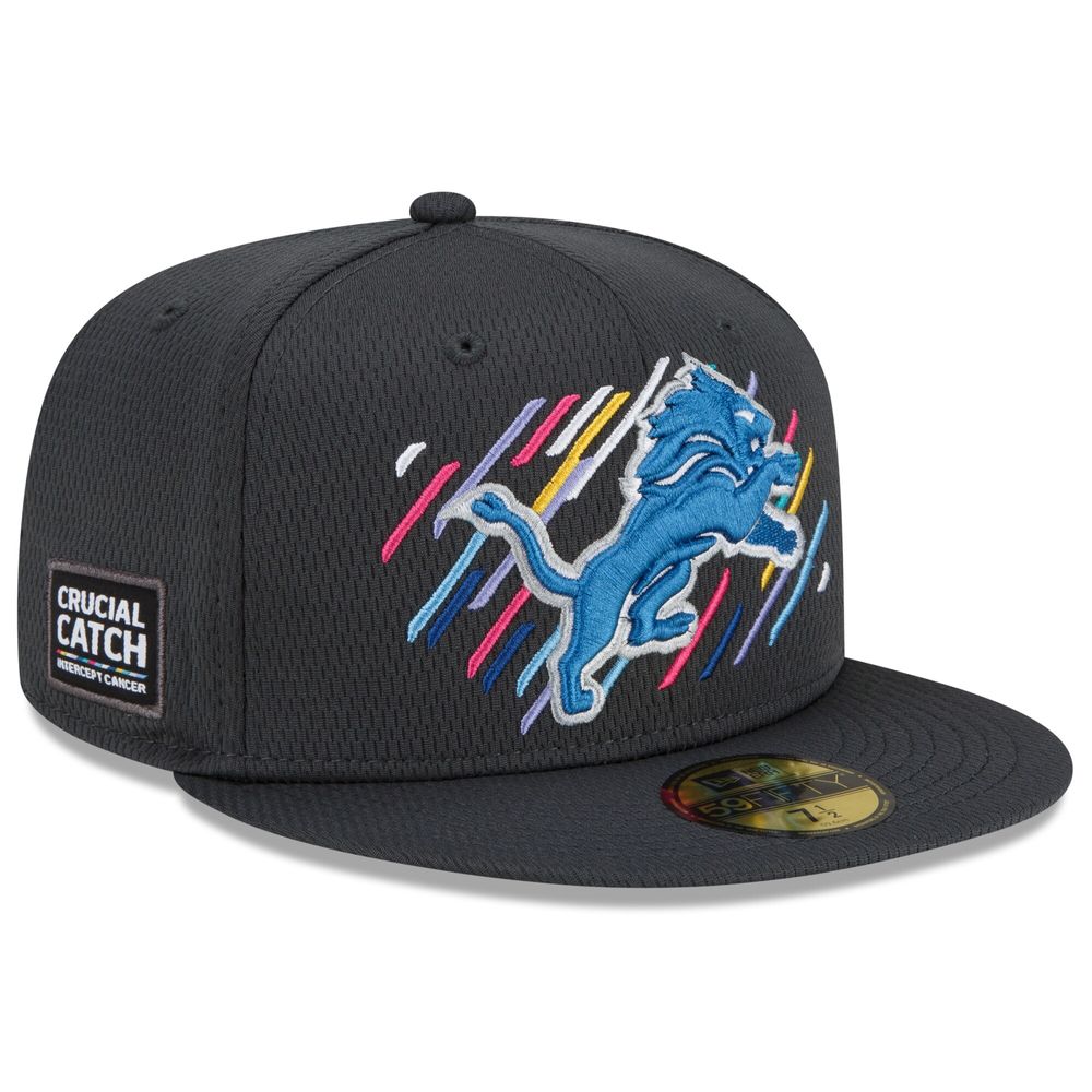 New Era Men's New Era Charcoal Detroit Lions 2021 NFL Crucial