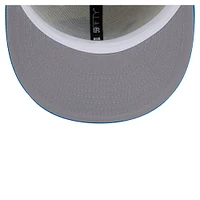 Men's New Era  Cream/Blue Detroit Lions Main 59FIFTY Fitted Hat