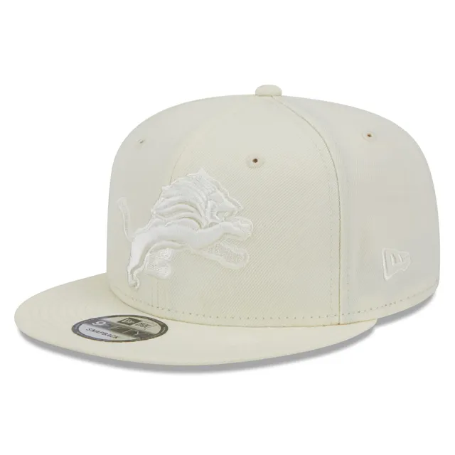 Detroit Lions Strapback Embroidered Beige Hat - NFL Licensed Baseball Cap