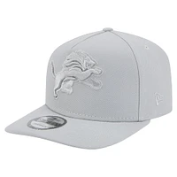 Casquette Snapback 9FIFTY Detroit Lions de New Era pour homme, gris