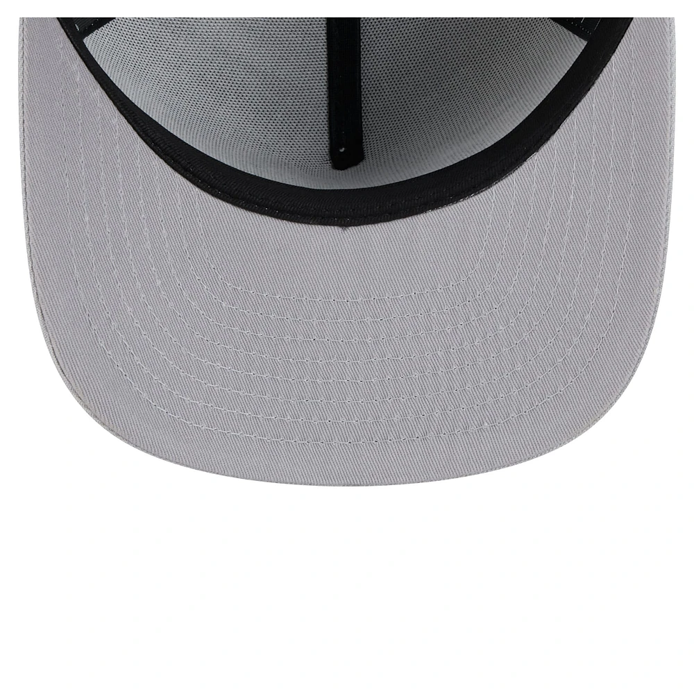 Men's New Era Gray Detroit Lions Color Pack A-Frame 59FIFTY Fitted Hat
