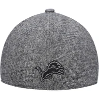 Men's New Era Gray Detroit Lions Peaky Duckbill Fitted Hat