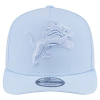 Casquette Snapback 9FIFTY Detroit Lions bleu clair pour homme New Era