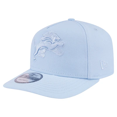 Casquette Snapback 9FIFTY Detroit Lions bleu clair pour homme New Era