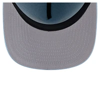 Men's New Era Light Blue Detroit Lions Color Pack A-Frame 59FIFTY Fitted Hat