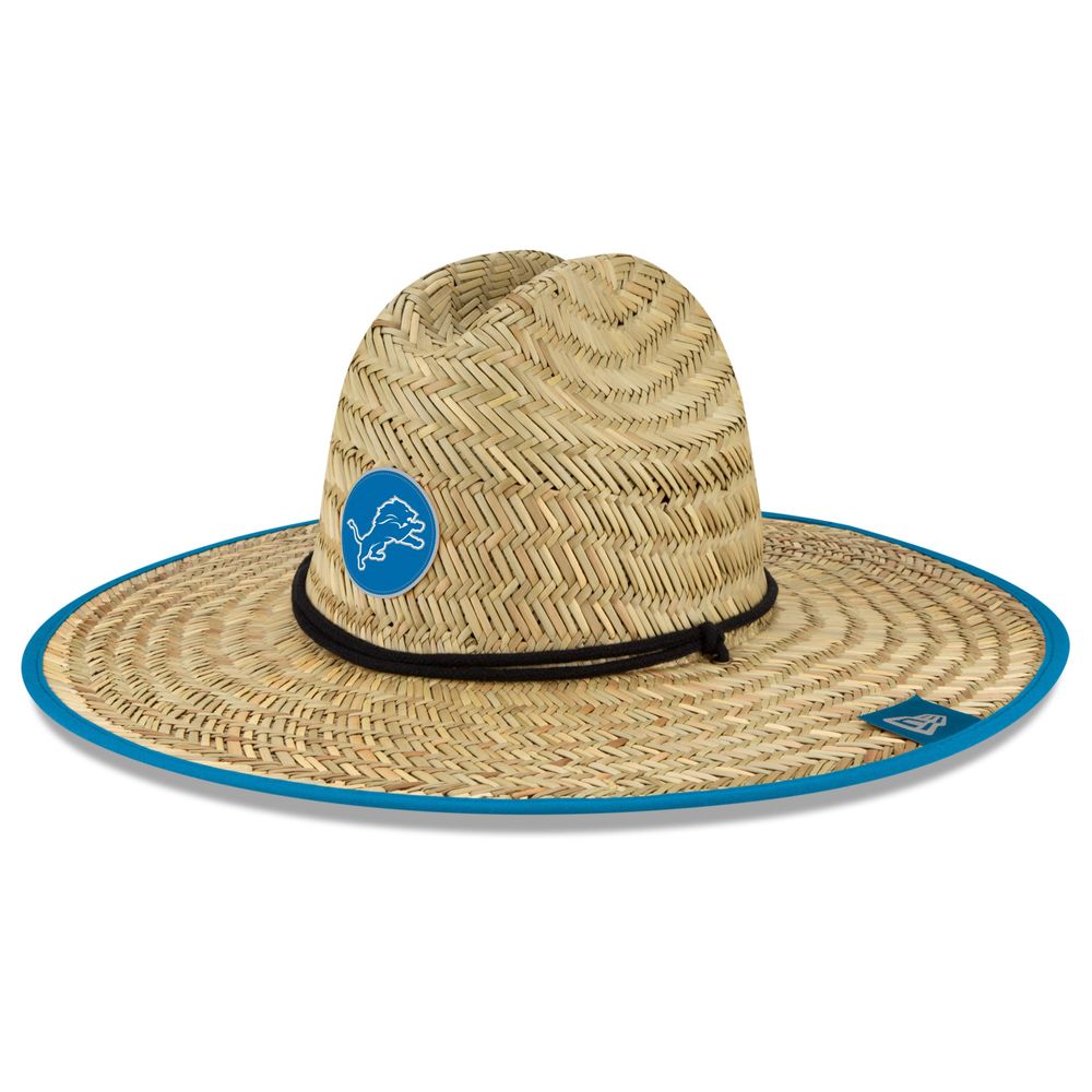 New Era Men's New Era Natural Detroit Lions 2022 NFL Training Camp Official  Straw Lifeguard Hat