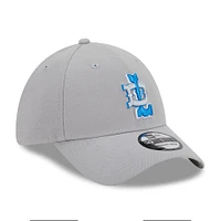 Casquette Flex Detroit Lions City Originals 39THIRTY New Era argentée pour homme
