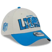 Men's Detroit Lions New Era Stone/Blue 2023 NFL Draft 39THIRTY