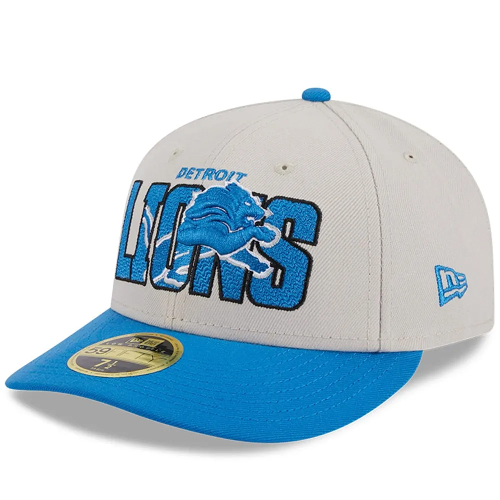 Detroit Lions New Era Team Basic 59FIFTY Fitted Hat - Blue