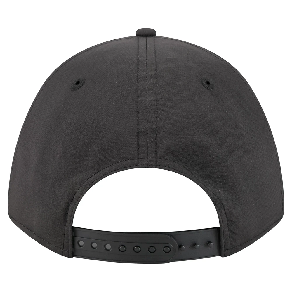 Men's New Era  White/Black Detroit Lions Adventure Gradient 9FORTY M-Crown A-Frame Adjustable Hat