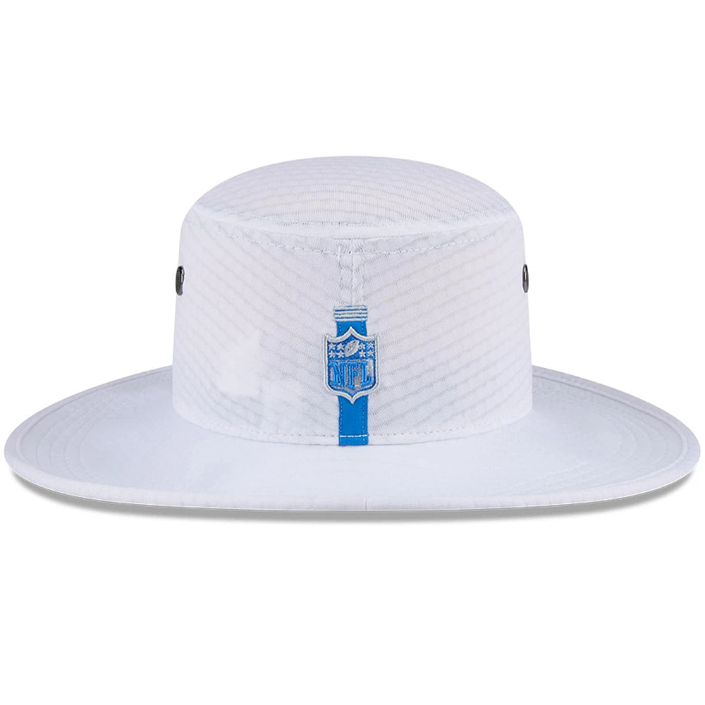 Bob New Era blanc pour hommes des Detroit Lions 2024 NFL Training Camp Panama