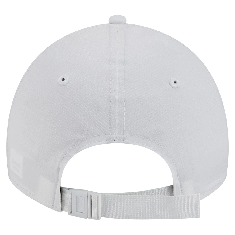 Casquette extensible à boutons-pression Active Ripstop 9TWENTY Detroit Lions New Era blanche pour homme