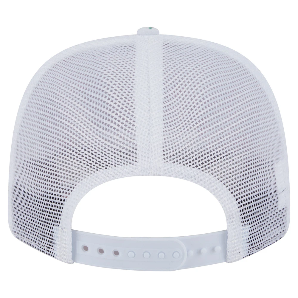 Men's New Era White Detroit Lions Adventure Flamingo Pattern 9SEVENTY Stretch-Snap Hat