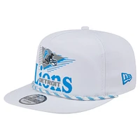 Casquette snapback blanche Detroit Lions Collide pour homme New Era