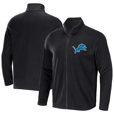 Veste zippée intégrale noire pour homme de la collection NFL x Darius Rucker Fanatics Detroit Lions