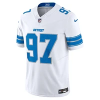 Nike Aidan Hutchinson pour homme Blanc Detroit Lions Vapor F.U.S.E. Maillot limité