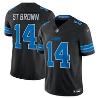 Maillot Nike Amon-Ra St. Brown Black Detroit Lions 2nd Alternate Vapor F.U.S.E. Limited pour homme