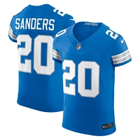 Maillot Nike pour homme Barry Sanders, joueur retraité des Detroit Lions, Vapor F.U.S.E. Elite, bleu