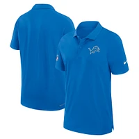 Men's Nike Blue Detroit Lions 2024/25 Sideline Performance Polo